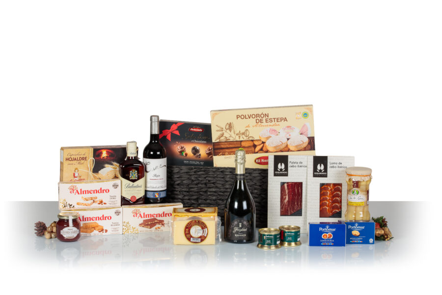 Cesta Navidad Cuevano Trenzada