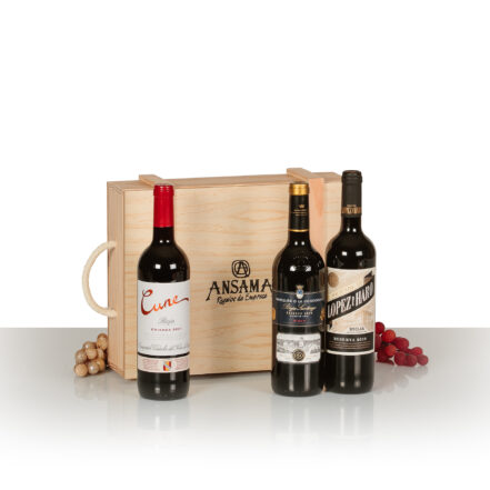 Vinos Navidad Lujo Madera