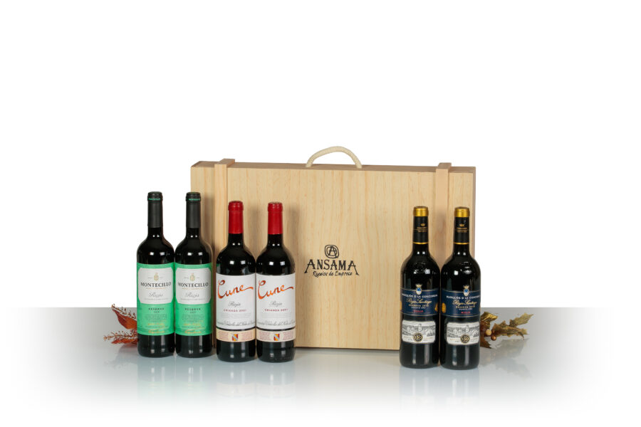 Regalos Vinos Navidad Lujo