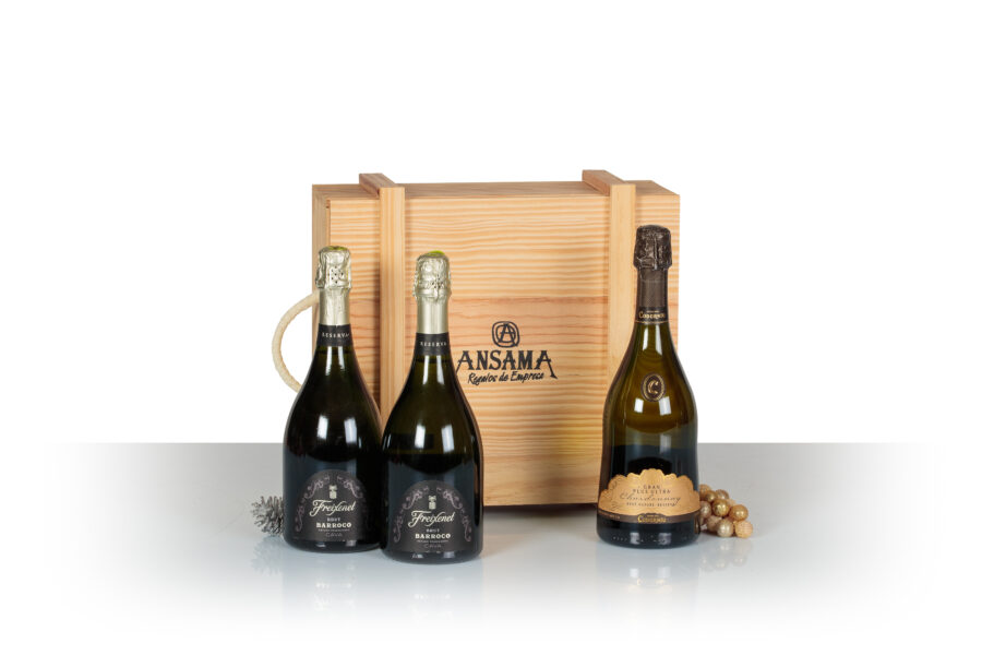 Cava Navidad Regalo Lujo