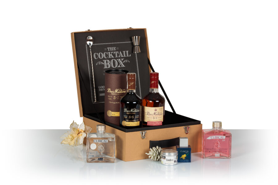 Cesta Cóctel Navidad Premium