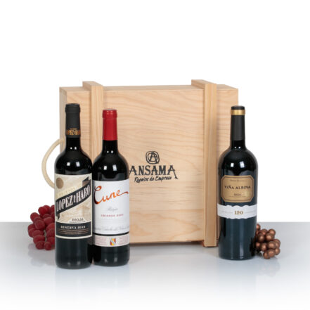 Vinos Navidad Lujo Madera