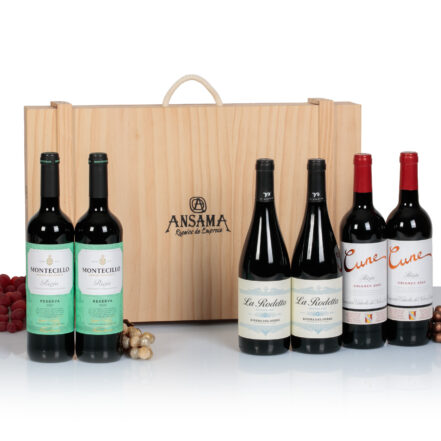 Regalos Vinos Navidad Lujo