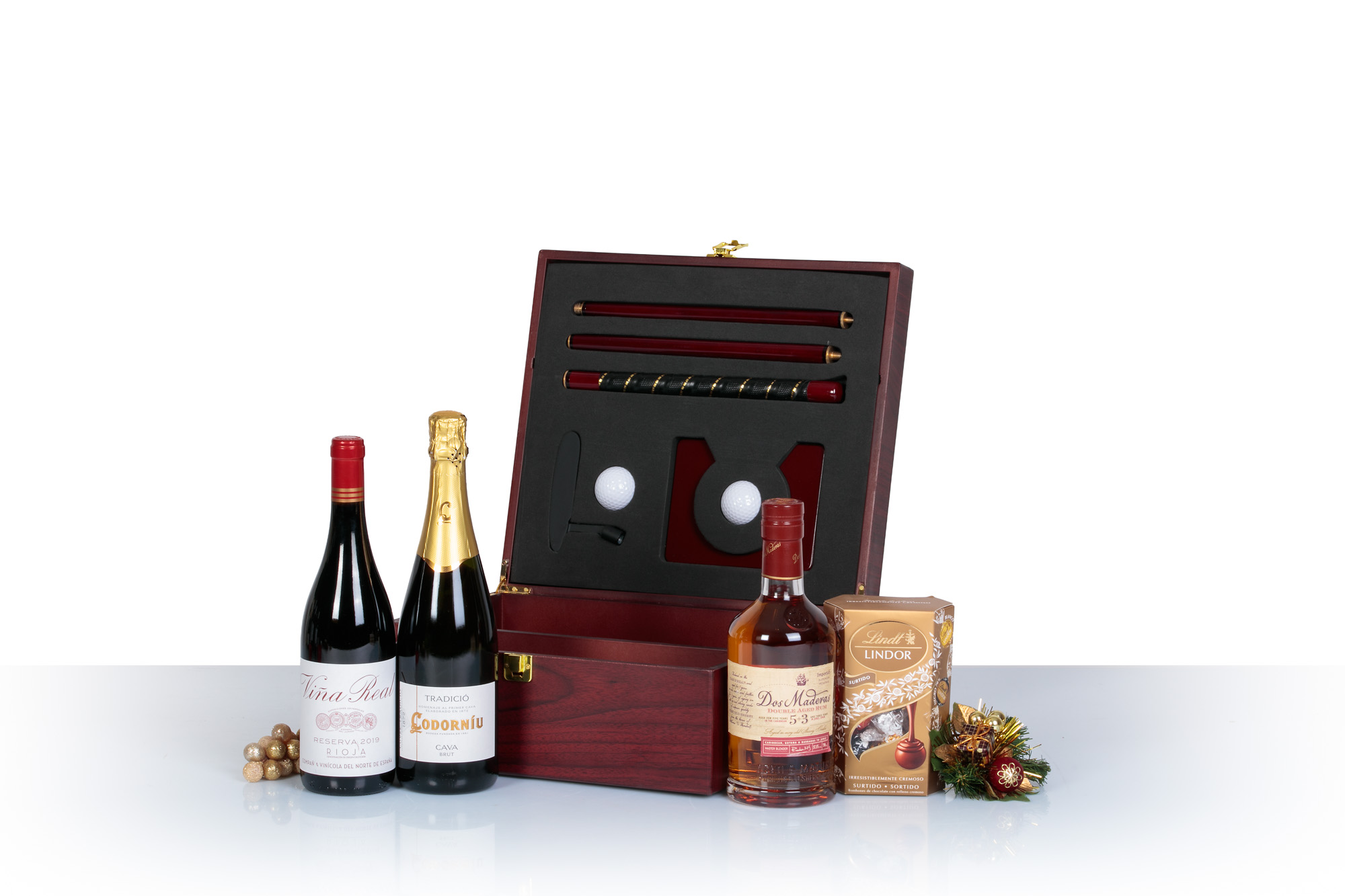 Cesta de Navidad de Lujo Selección Golf: Regalo Exclusivo Cesta de Navidad de Lujo Selección Golf: Regalo Exclusivo