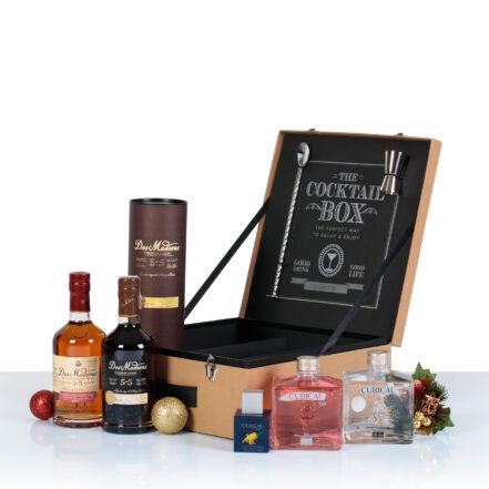 Cesta Cóctel Navidad Premium