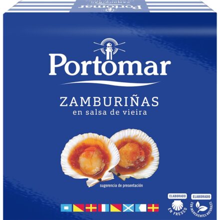 Zamburiñas Gourmet en Salsa Vieira