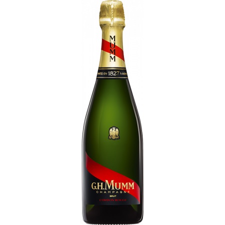 Botella Champagne Brut G.H. Mumm Cordon Rouge 75 cl.