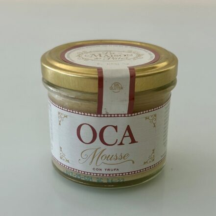 Frasco mousse de Oca con Trufa La Maison des Pätes 100 g.