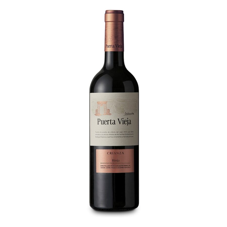 Vino Tinto D.O. Rioja Crianza Selección Puerta Vieja 75 cl.