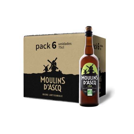 Cerveza IPA Moulins D’Ascq 75cl