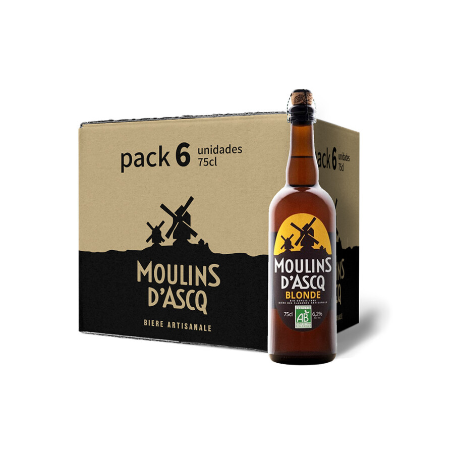 Cerveza Blonde Moulins D’Ascq