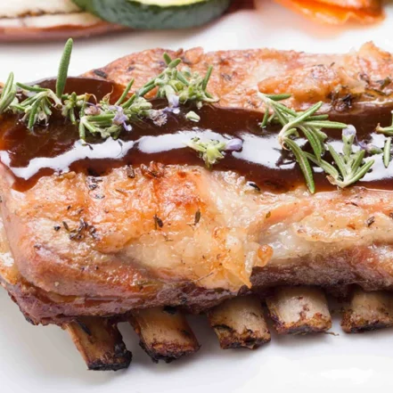 Costillar de Cordero Asado 350 g aprox.