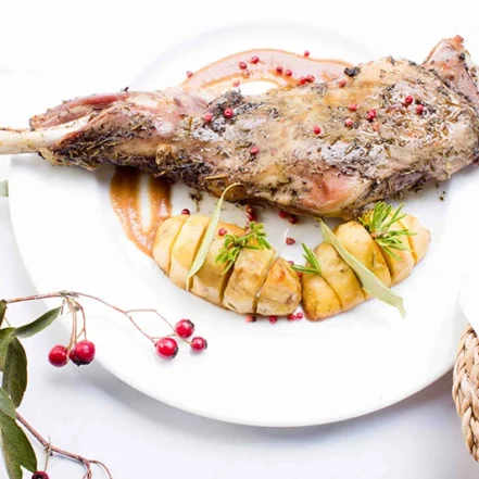 Paletilla de Cordero Asada