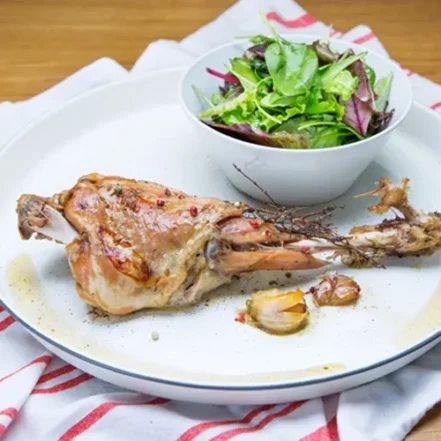 Pierna de Cabrito Asada 450 g aprox.