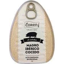 Lata de Magro Ibérico Coren 200 g.