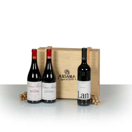 Navidad Cestas Vino Premium